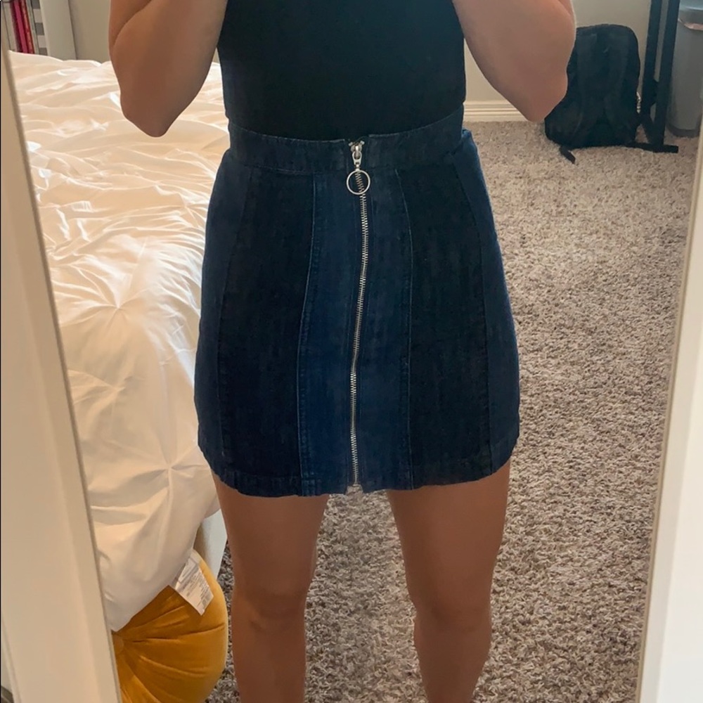 Bodycon Denim Skirt